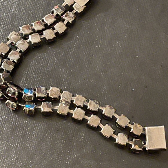 Vintage pink crystal bracelet - Picture 7 of 7